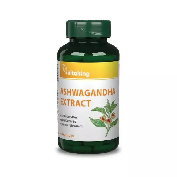 Vitaking Ashwaganda kivonat 240 mg kapszula 60x Vitaking Ashwaganda kivonat 240 mg kapszula 60x