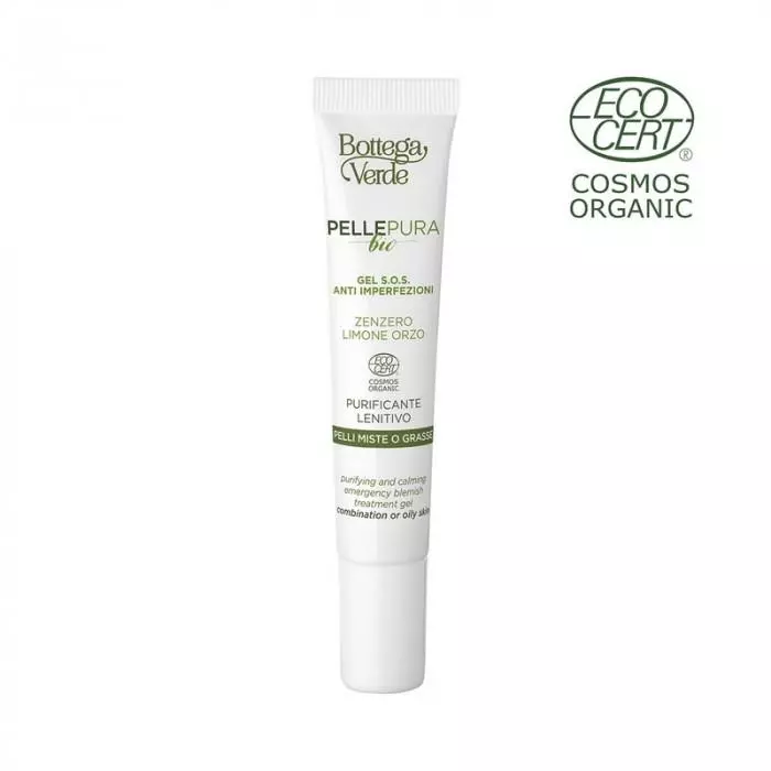 BottegaVerde Pelle pura bio pattanás kezelő gél 10ml BottegaVerde Pelle pura bio pattanás kezelő gél 10ml