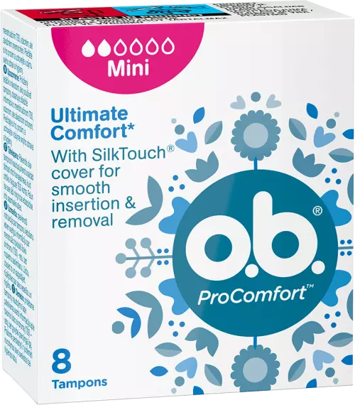O.b. ProComfort mini tampon 8x