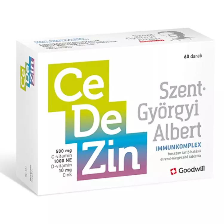 Szent- Györgyi Albert Immunkomplex Cedezin tabl. 60x Szent- Györgyi Albert Immunkomplex Cedezin tabl. 60x