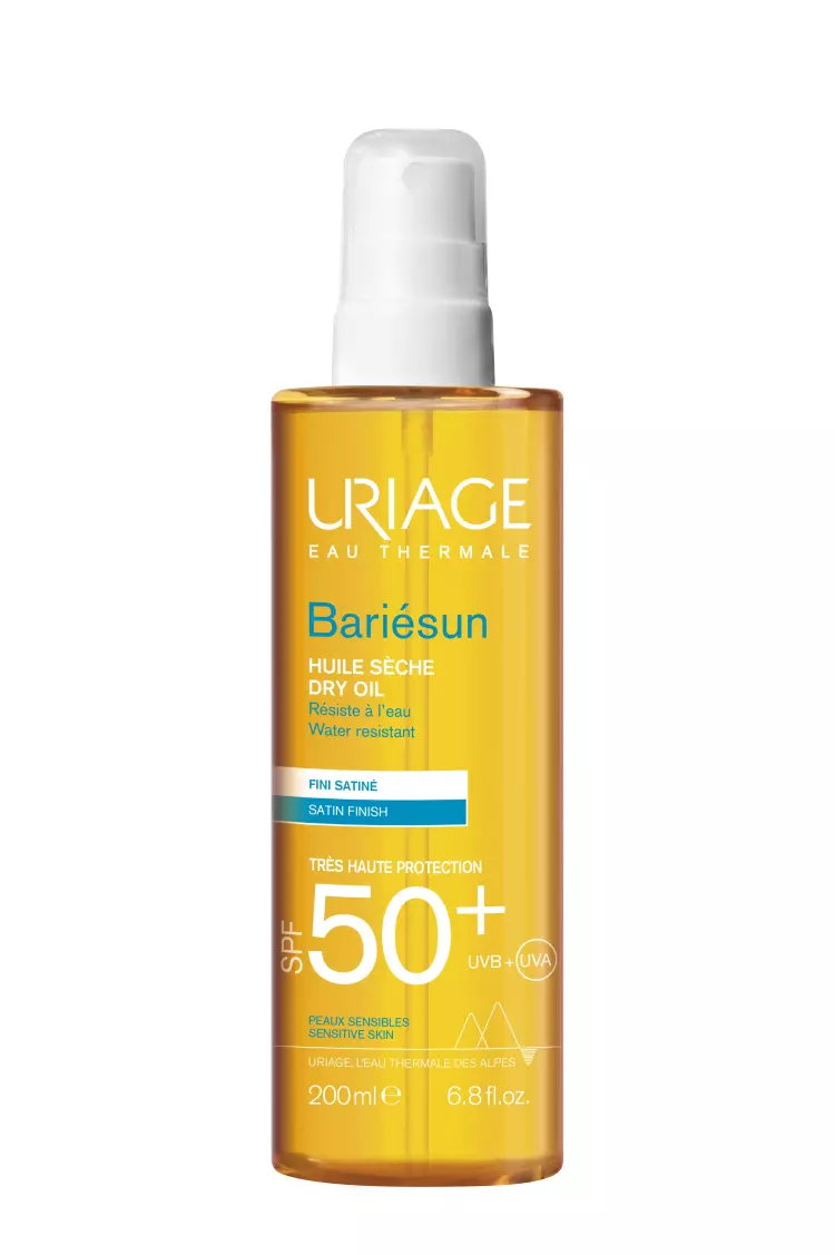 Uriage Bariésun Beautifying szár olaj spray SPF50+ 200ml Uriage Bariésun Beautifying szár olaj spray SPF50+ 200ml