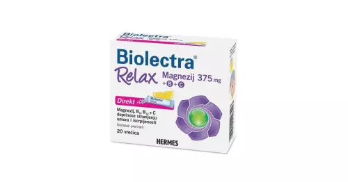 Biolectra Relax Direct Magnézium granulátum 20x