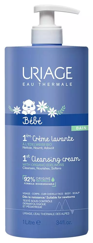 Uriage Baba krémfürdető/ tusfürdő 1000ml