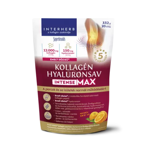 Interherb Intense MAX kollag.-hyal.italpor narancs 332g