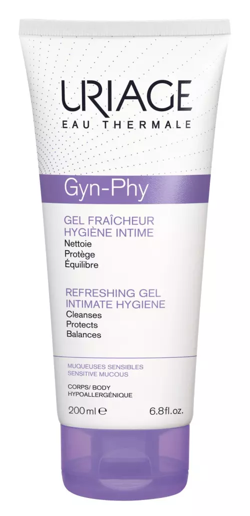 Uriage GYN-PHY intim mosakodó gél 200ml