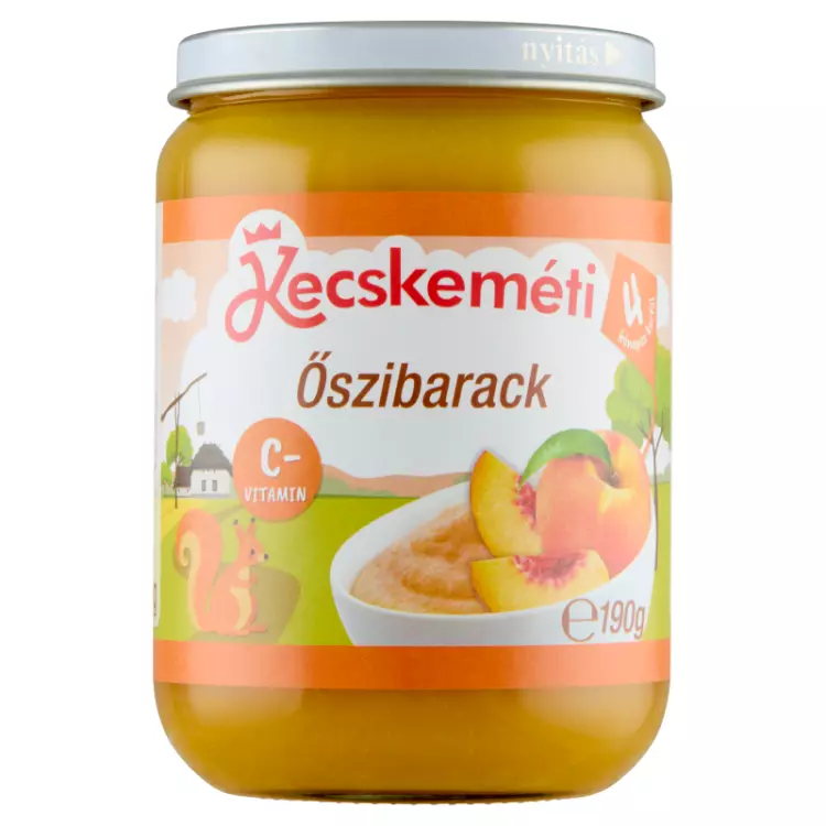 Kecskeméti őszibarack 190g Kecskeméti őszibarack 190g