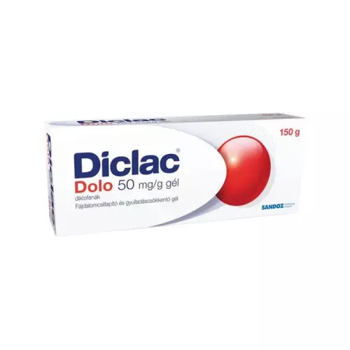 Diclac Dolo 50 mg/g gél 1x150g