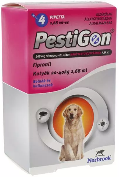 Pestigon spot on L 20-40kg A.U.V. 4x Pestigon spot on L 20-40kg A.U.V. 4x
