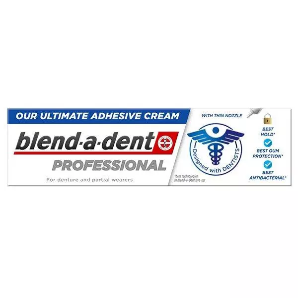 Blend-a-dent Professional műfogsor ragasztó 40g Blend-a-dent Professional műfogsor ragasztó 40g