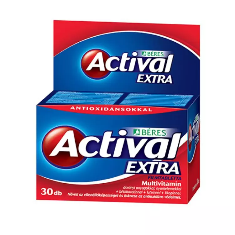 Actival Extra filmtabletta 30x Actival Extra filmtabletta 30x