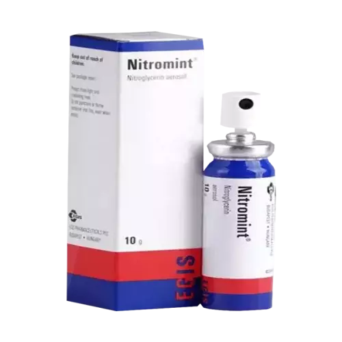 Nitromint  8 mg/g szájnyálkahártyán alkalm. spray 1x10g tart