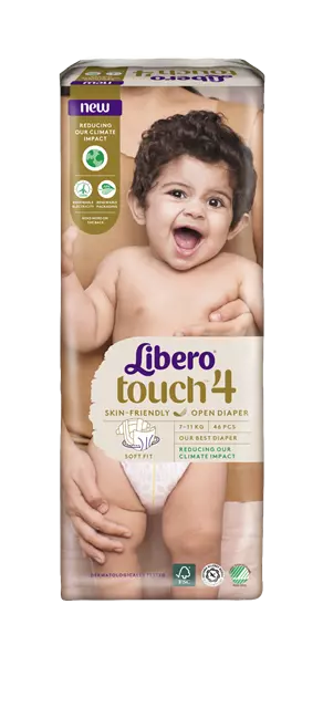 Libero Touch 4 JUMBO nadrágpelenka 44x Libero Touch 4 JUMBO nadrágpelenka 44x