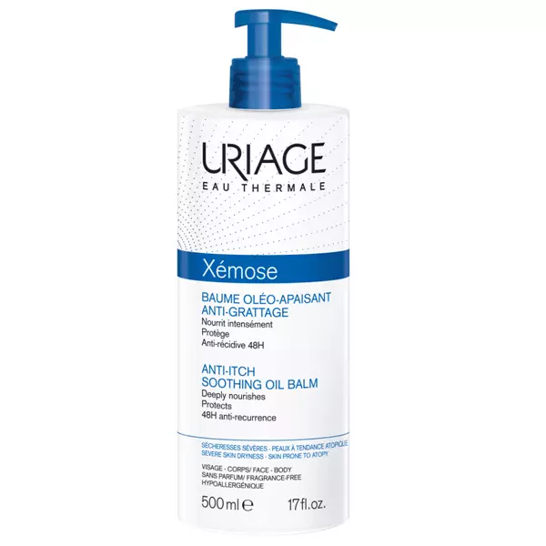 Uriage Xémose balzsam rendkívül száraz bőrre 500ml Uriage Xémose balzsam rendkívül száraz bőrre 500ml