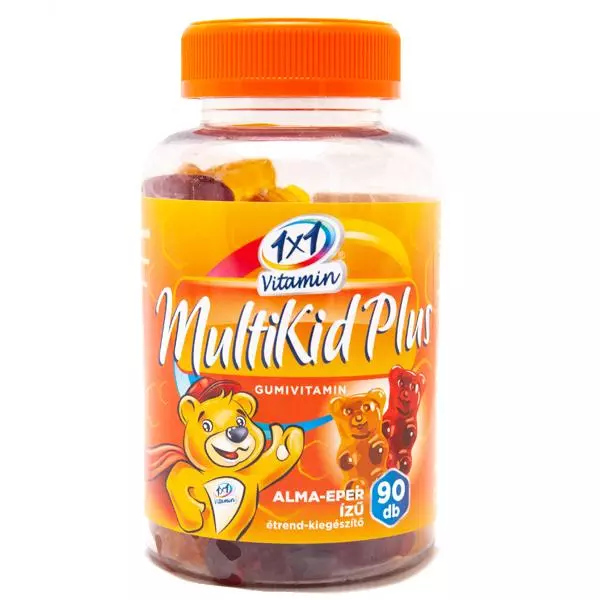 VitaPlus 1x1 Vitaday MultiKid gumivitamin 50x VitaPlus 1x1 Vitaday MultiKid gumivitamin 50x