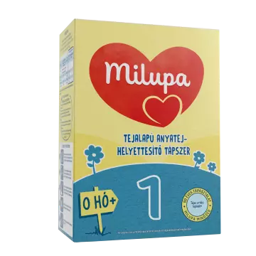 Milupa 1 0hó+ tejalapú anyatej-helyettesítő tápsz. 600g Milupa 1 0hó+ tejalapú anyatej-helyettesítő tápsz. 600g