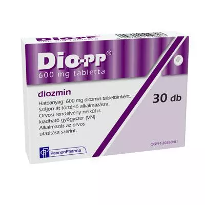 Dio-PP 600 mg tabletta 30x Dio-PP 600 mg tabletta 30x