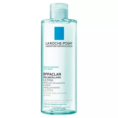 La Roche-Posay Effaclar micellás arctisztító zsíros bőrre 400ml La Roche-Posay Effaclar micellás arctisztító zsíros bőrre 400ml