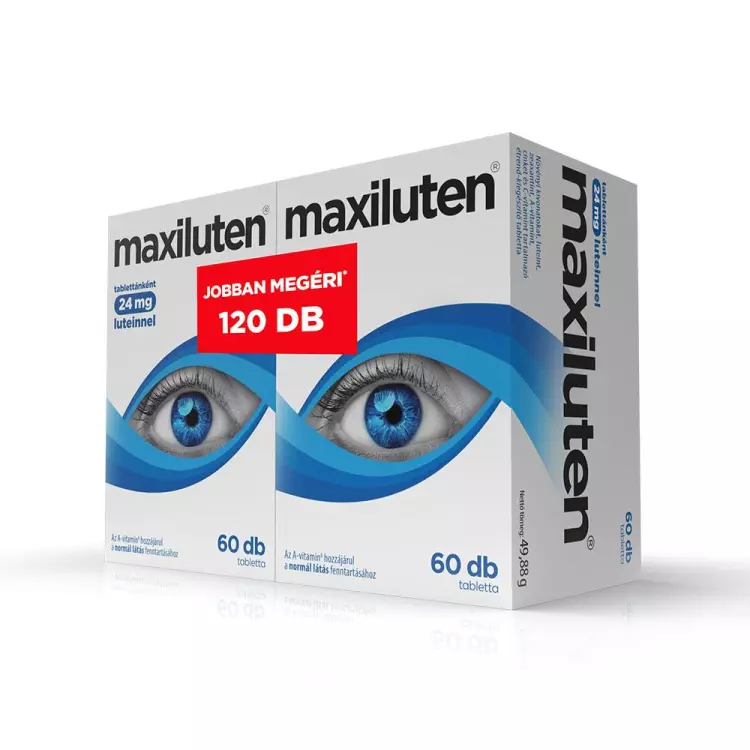 Maxiluten lutein tabletta 120x Maxiluten lutein tabletta 120x