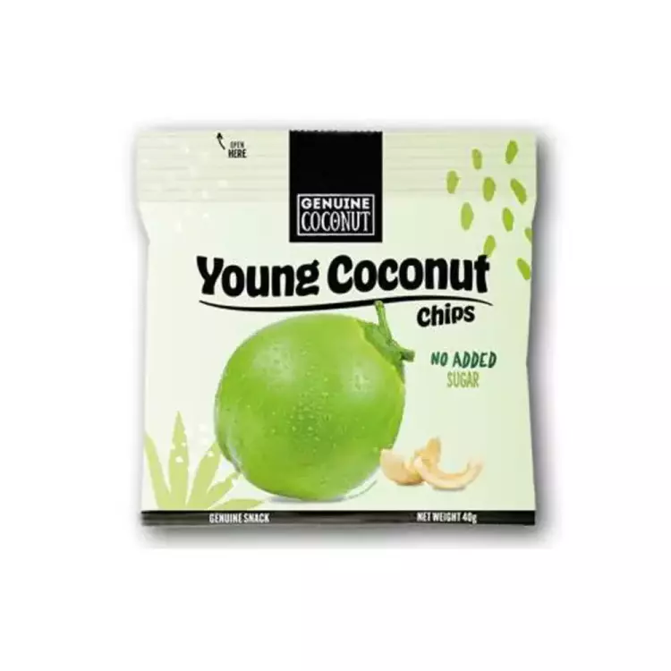 Genuine Coconut Fiatal kókusz chips 40g