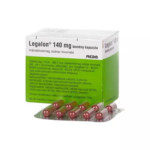 Legalon 140 mg kemény kapszula 60x