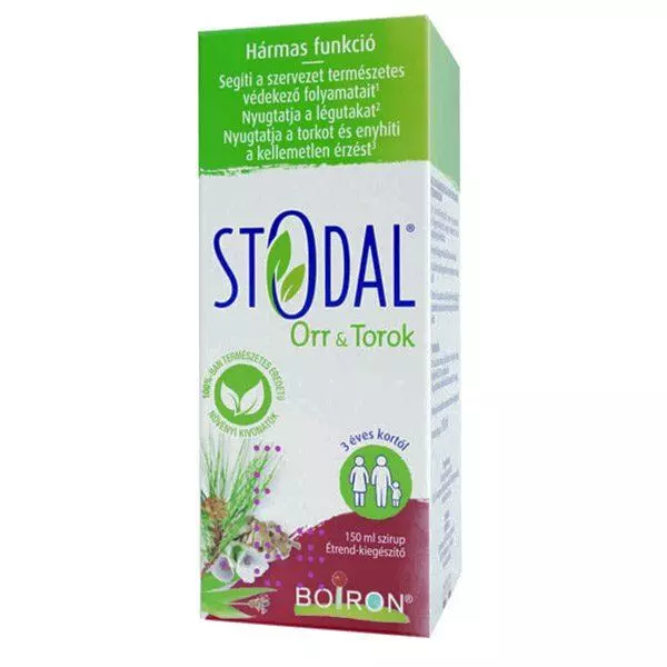 Stodal Orr-Torok étrendkiegészítő szirup 150ml Stodal Orr-Torok étrendkiegészítő szirup 150ml