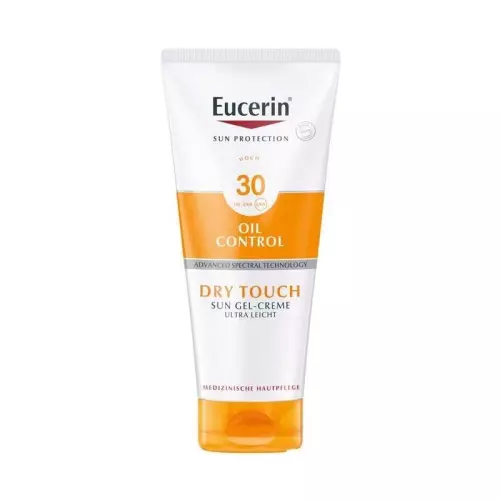 Eucerin Sun Oil Control Dry Touch napozó krém-gél testre SPF30 200ml