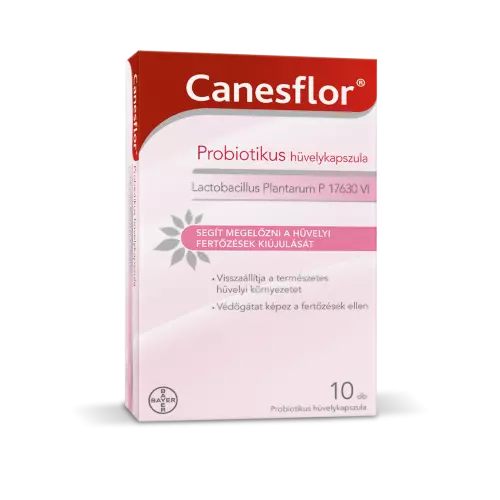 Canesflor probiotikus hüvelykapszula 10x