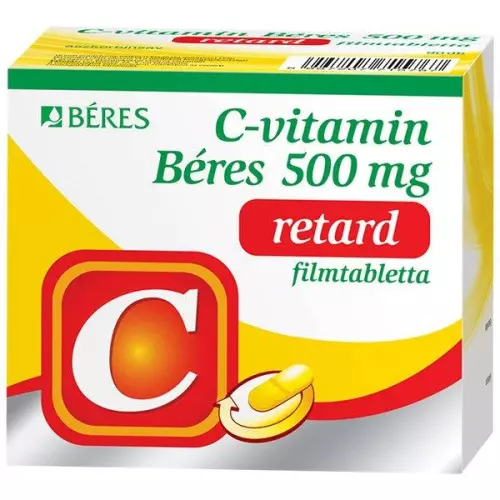 C-vitamin Béres  500 mg retard filmtabletta 60x