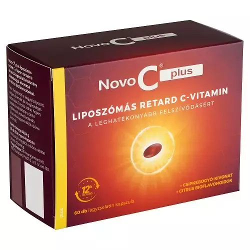 Novo C Plus liposzómás retard C kapszula 60x