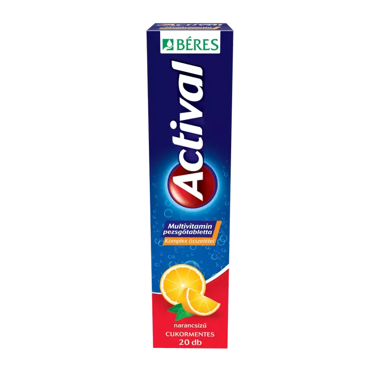 Actival multivitamin pezsgőtabletta narancs 20x Actival multivitamin pezsgőtabletta narancs 20x