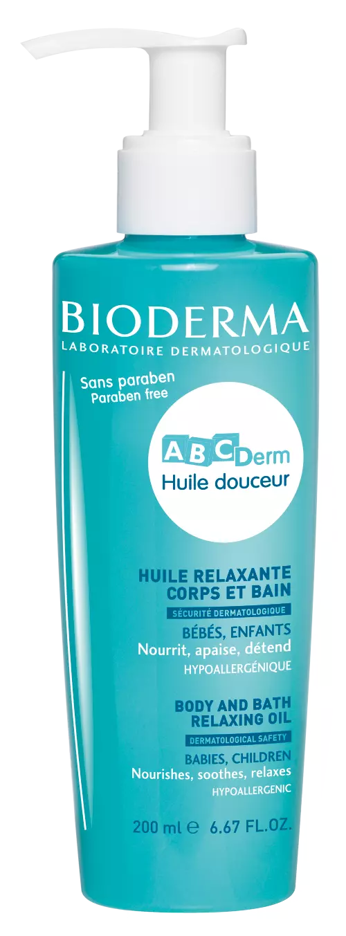 Bioderma ABC Derm relaxáló olaj 200ml Bioderma ABC Derm relaxáló olaj 200ml