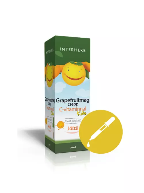 Interherb Kids grapefruitmag csepp C-vitaminnal 20ml