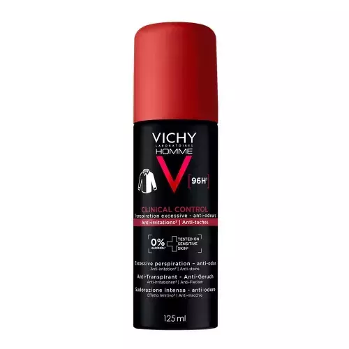 Vichy Homme deo spray Clinical Control 96h 125ml