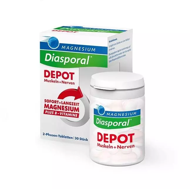 Magnesium Diasporal Depot tabletta 30x