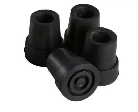 Botvég könyökmankóhoz 18mm fekete gumi 1x