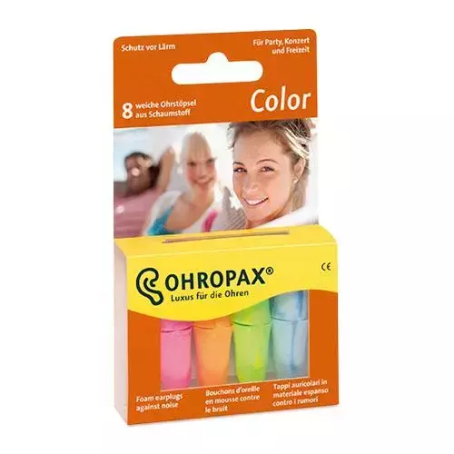 OHROPAX Füldugó műanyag ColorPlux színes 4pár OHROPAX Füldugó műanyag ColorPlux színes 4pár