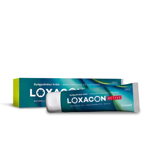 Loxacon Active bemelegítő/lazító gyógynövény krém 100ml