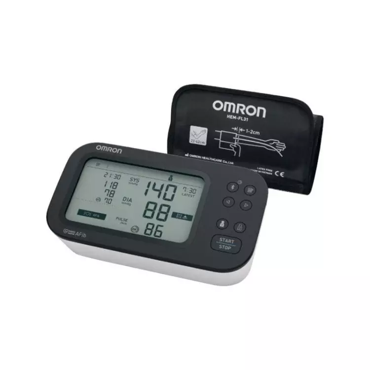Vérnyomásmérő aut. OMRON M7 Comfort Intellis. AFib 1x