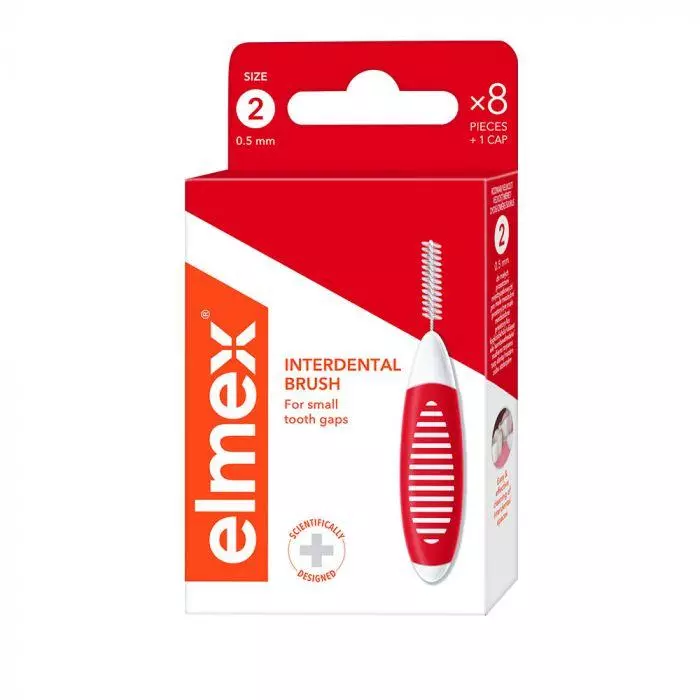 Elmex fogköztisztító kefe 0,5 mm 8x Elmex fogköztisztító kefe 0,5 mm 8x