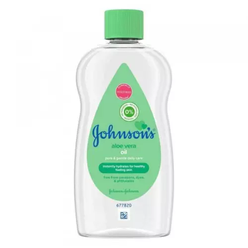 Johnsons Baby babaolaj aloe verás 200ml