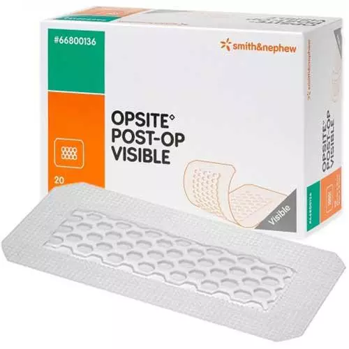 Opsite Post-Op Visible 10cm x 8cm 20x Opsite Post-Op Visible 10cm x 8cm 20x
