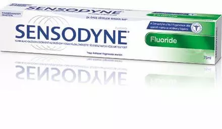Sensodyne F fluoridos fogkrém zöld menta 75ml Sensodyne F fluoridos fogkrém zöld menta 75ml