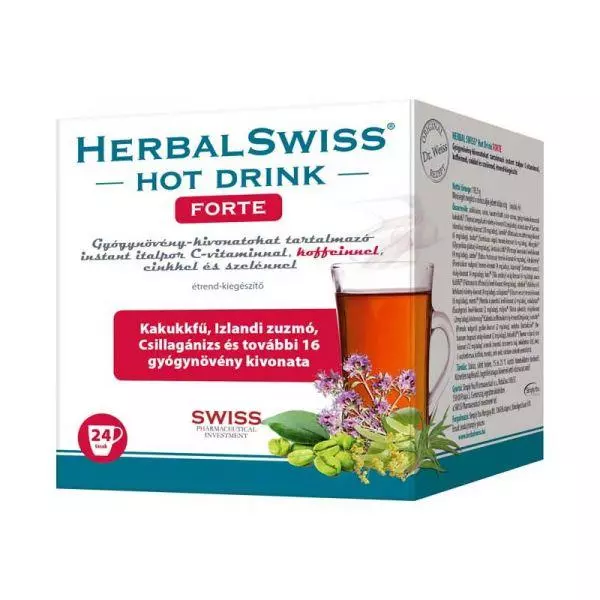 Herbal Swiss Hot Drink Forte inst. italpor+ C-vit. 24x Herbal Swiss Hot Drink Forte inst. italpor+ C-vit. 24x