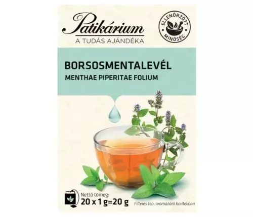 Borsosmentalevél tea filteres PATIKÁRIUM 20x1g