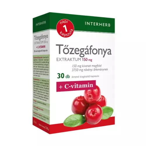 Interherb Napi1 Tőzegáfonya Extraktum kapszula 30x