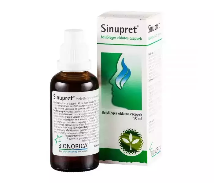 Sinupret belsőleges oldatos cseppek 50ml Sinupret belsőleges oldatos cseppek 50ml