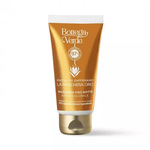 Bottega Verde Pistilli di Zafferano éjszakai arcmaszk 50ml