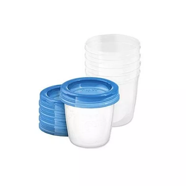 Avent VIA tároló poharak 180ml 5x Avent VIA tároló poharak 180ml 5x