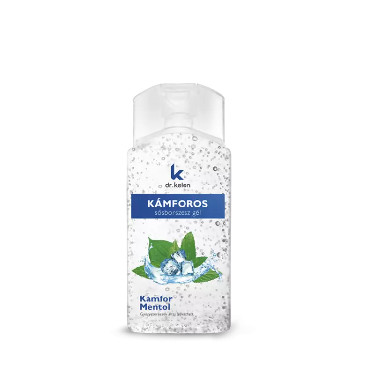 Dr.Kelen Luna sósborszesz gél kámforos 150ml Dr.Kelen Luna sósborszesz gél kámforos 150ml