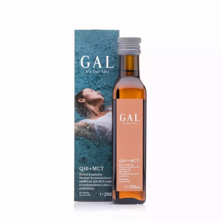 GAL Q10+ MCT étrendkiegészítő folyadék 250ml GAL Q10+ MCT étrendkiegészítő folyadék 250ml